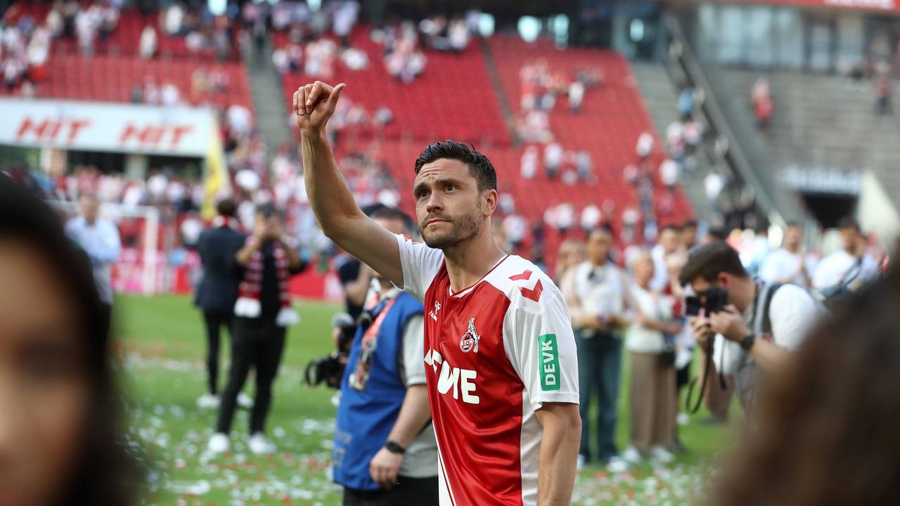 Jonas Hector bei seinem Abschied gegen den FC Bayern München.