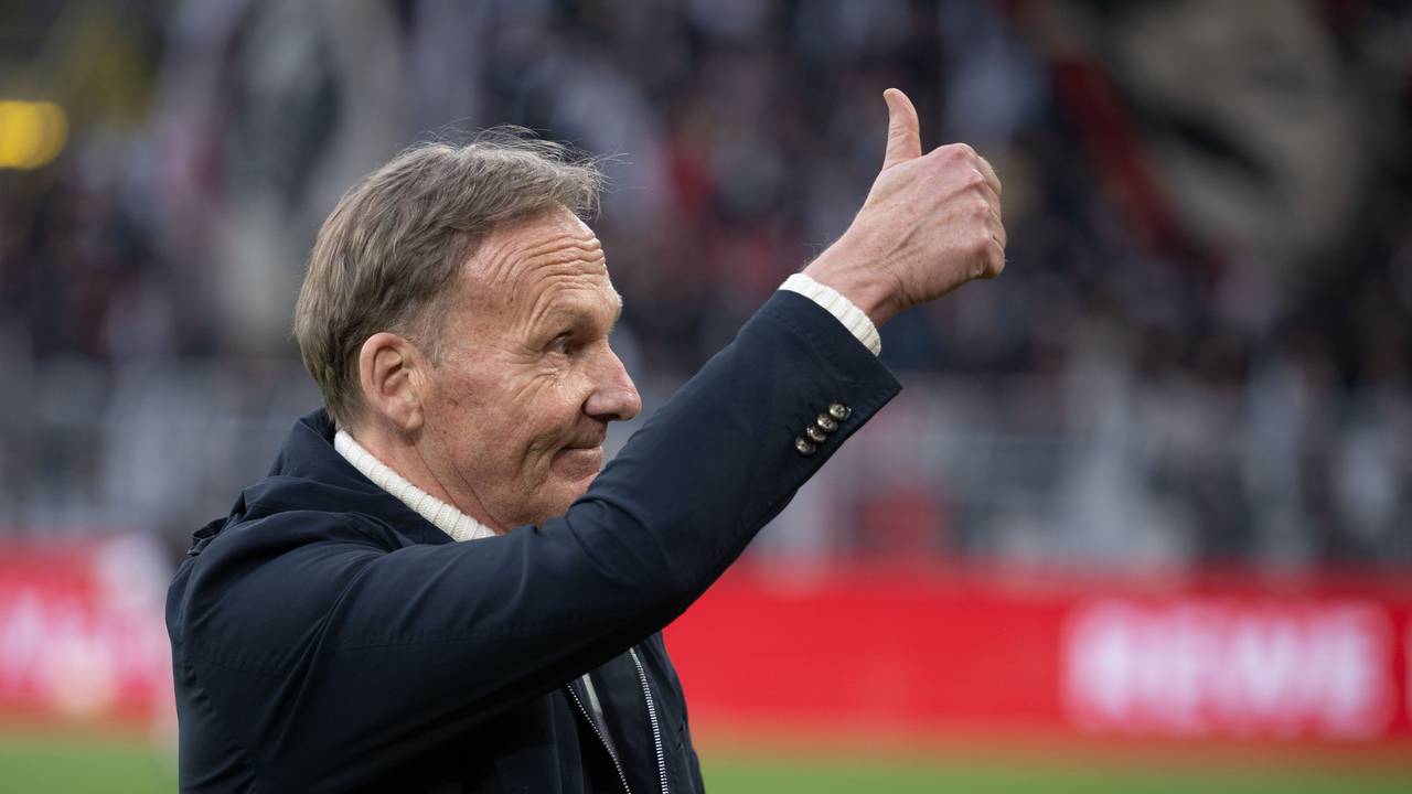Dortmunds Geschäftsführer Hans-Joachim Watzke vor dem Spiel.