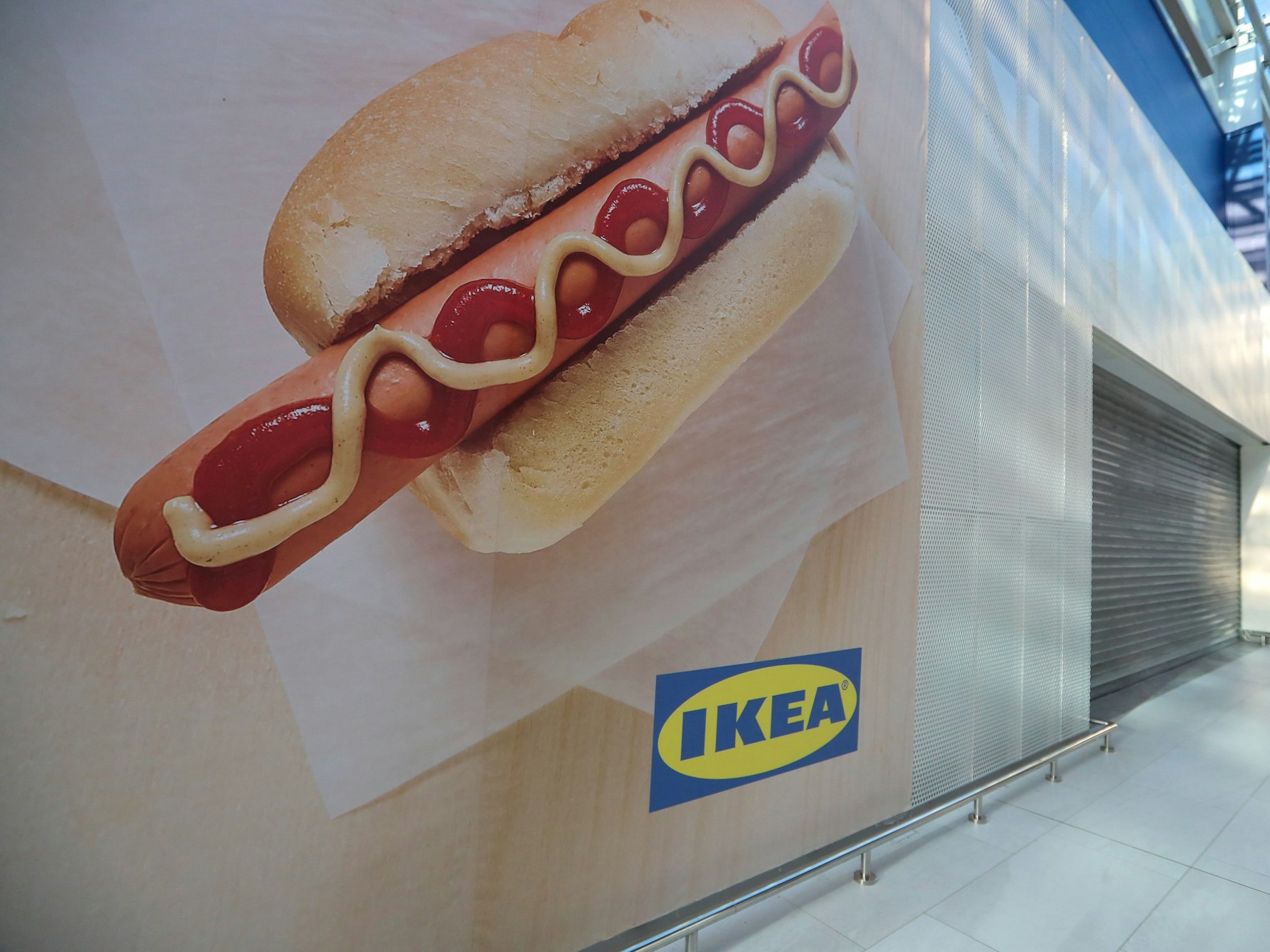 Eine Ikea-Filiale in St. Petersburg ist geschlossen.