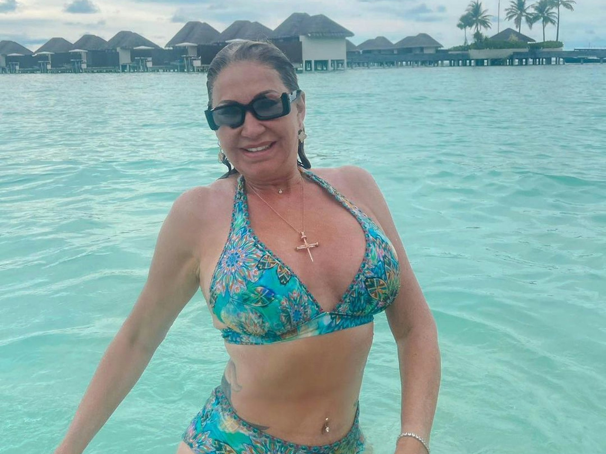 Carmen Geiss im Bikini.