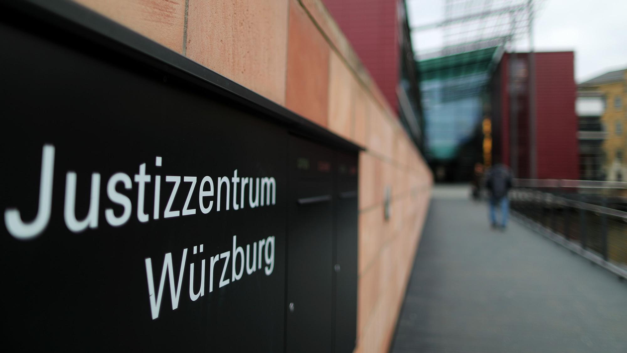 Ein Blick auf das Landgericht in Würzburg.