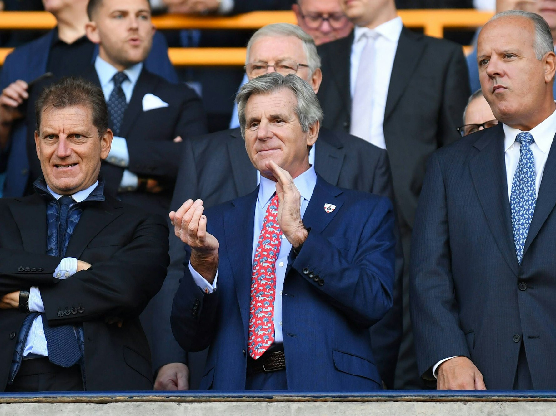 Millwall-Boss John Berylson beim Spiel FC Millwall gegen Middlesbrough im Stadion The Den am 8. Oktober 2022.