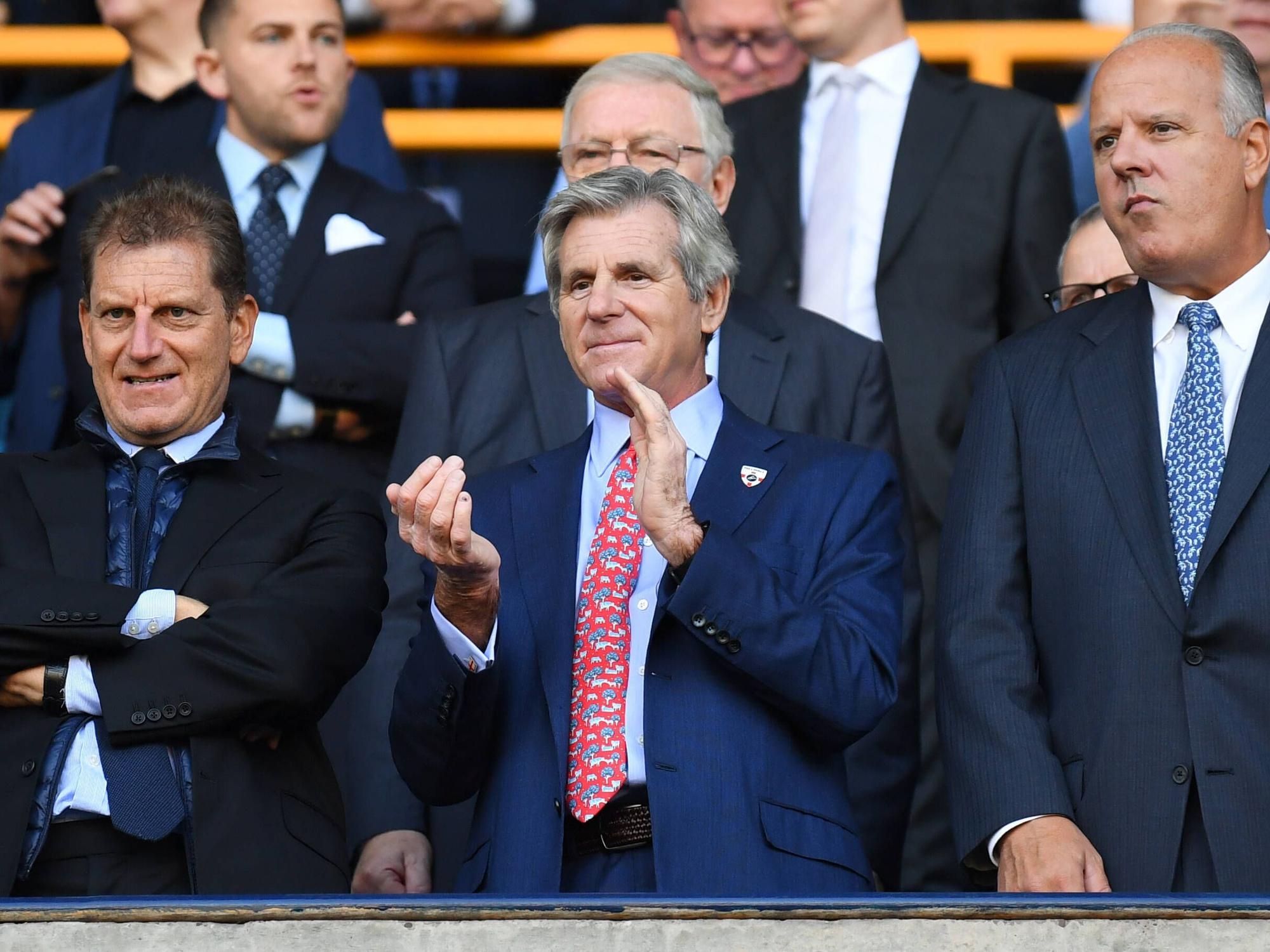 Millwall-Boss John Berylson beim Spiel FC Millwall gegen Middlesbrough im Stadion The Den am 8. Oktober 2022.