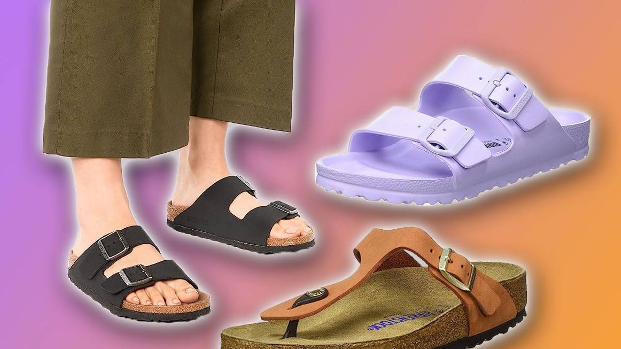 Drei Birkenstock Modelle