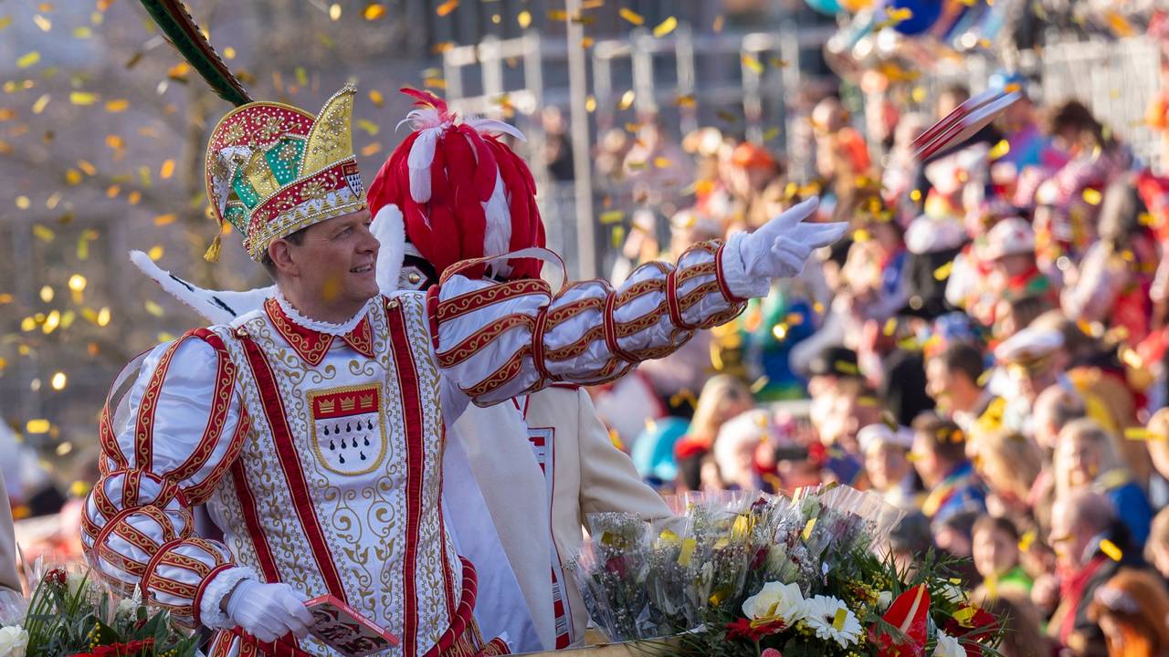 Der Rosenmontagszug am 20. Februar 2023 mit Prinz Boris.