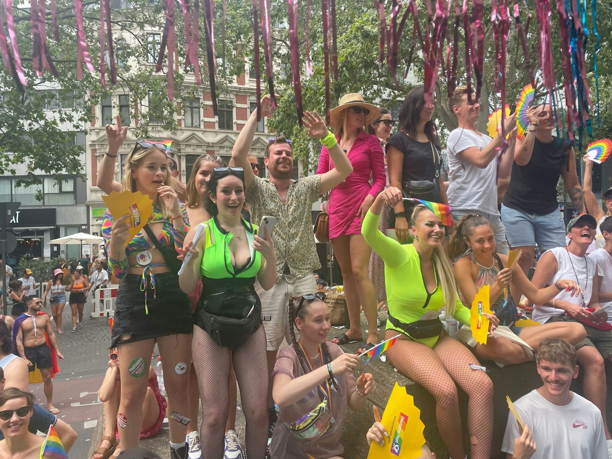 CSD-Party auf den Kölner Ringen