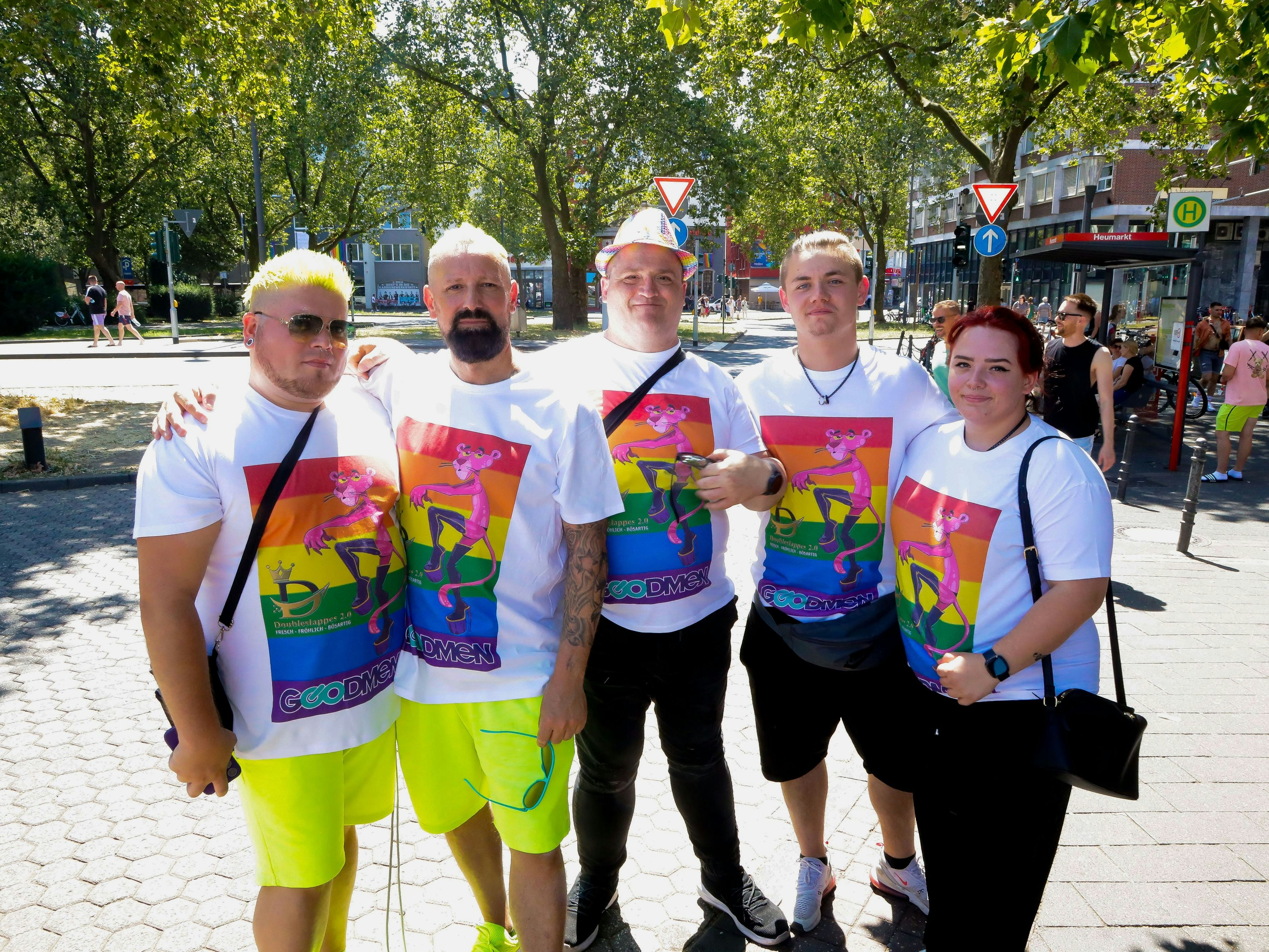 Die Goodboys Gang aus dem Saarland freut sich schon auf die CSD-Parade