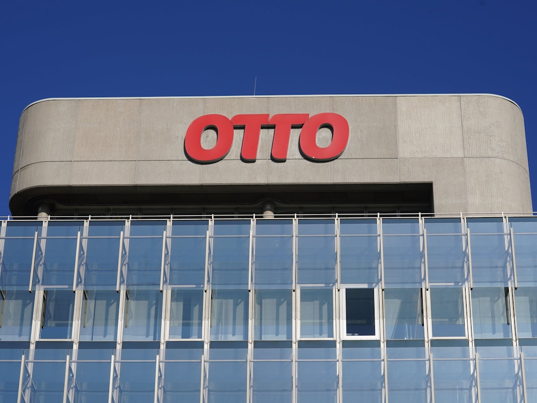 Blick auf die Zentrale des Handelsunternehmens Otto