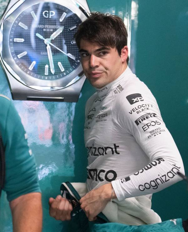 Lance Stroll guckt bedient.