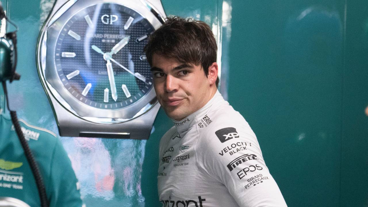 Lance Stroll guckt bedient.