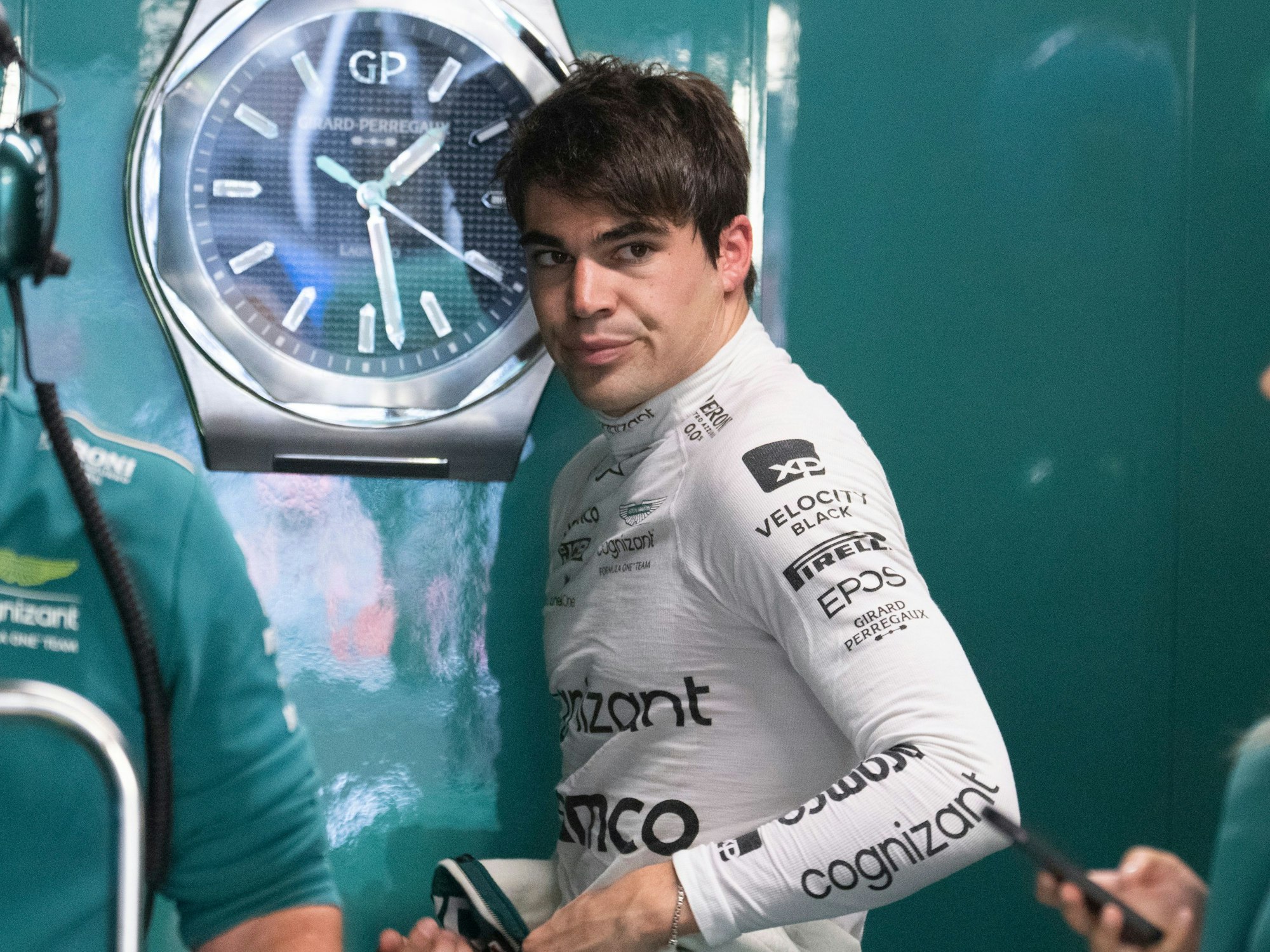 Lance Stroll guckt bedient.