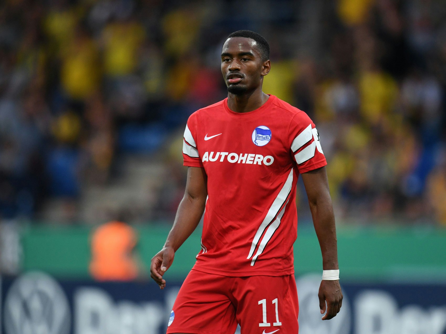 Myziane Maolida im Hertha-Trikot.