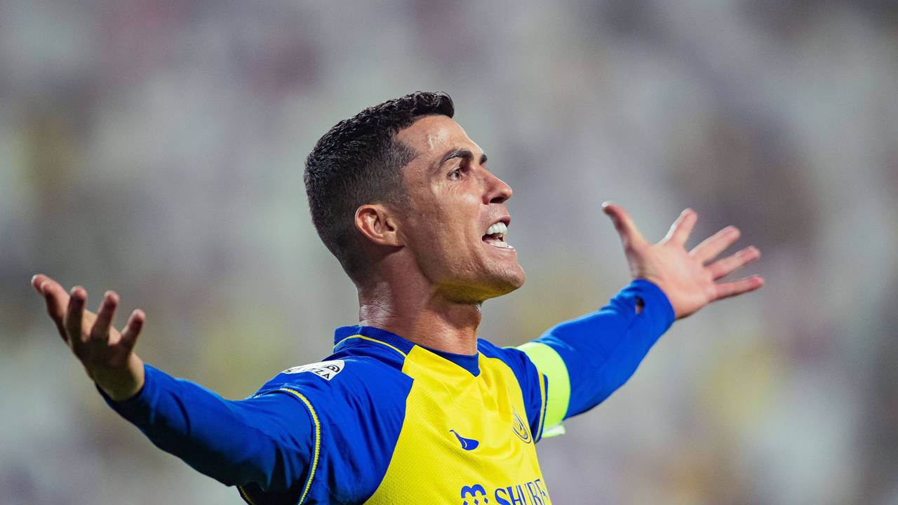 Cristiano Ronaldo jubelt.