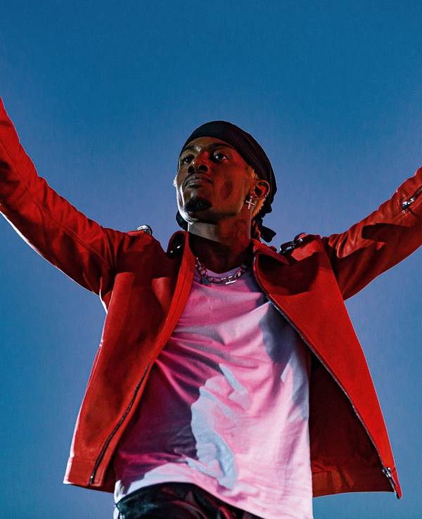 Rapper Playboi Carti bei einem Konzert