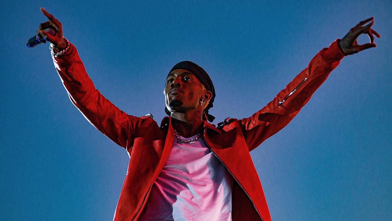Rapper Playboi Carti bei einem Konzert