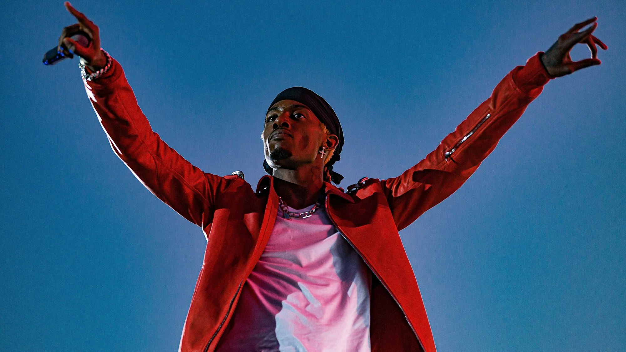 Rapper Playboi Carti bei einem Konzert