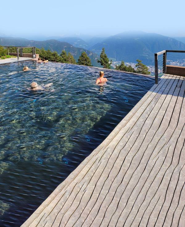Das Hotel Belvedere in Jenesien/Südtirol im Juni 2021