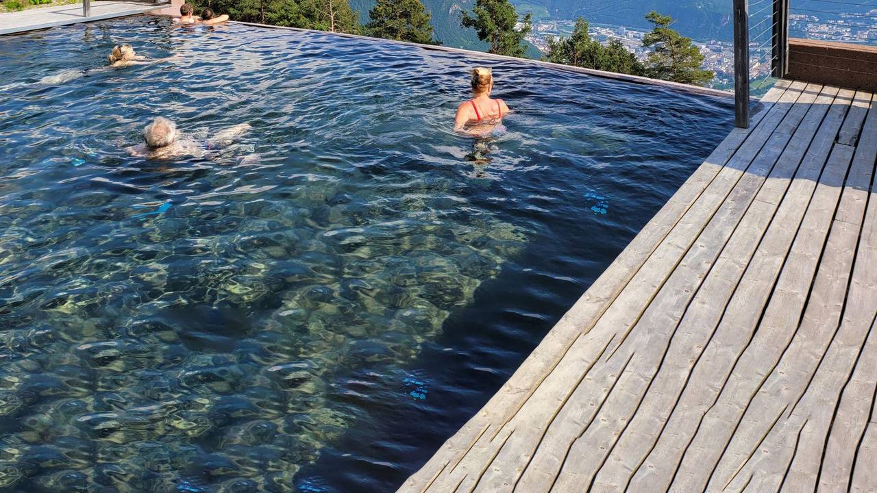 Das Hotel Belvedere in Jenesien/Südtirol im Juni 2021