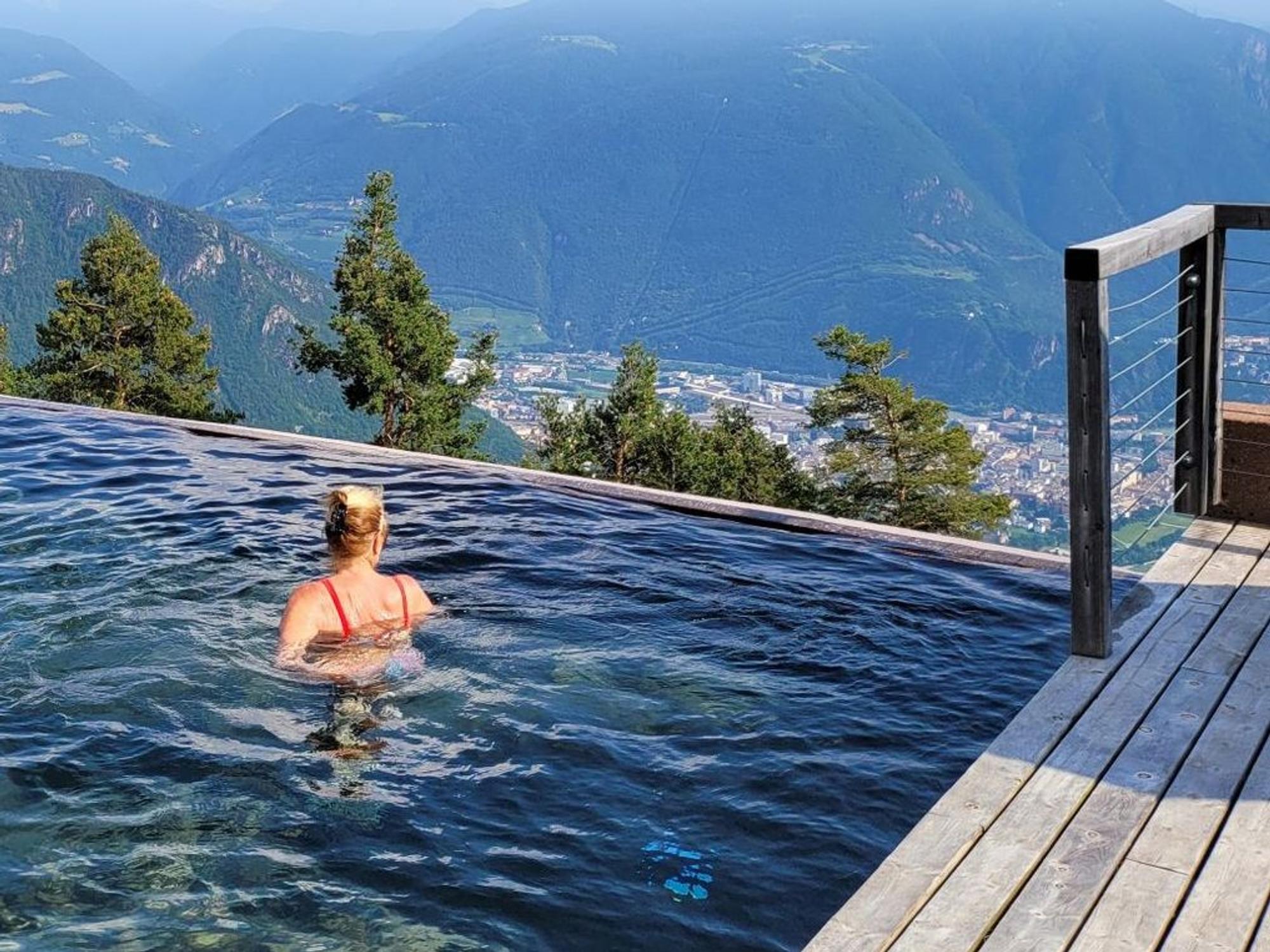 Das Hotel Belvedere in Jenesien/Südtirol im Juni 2021