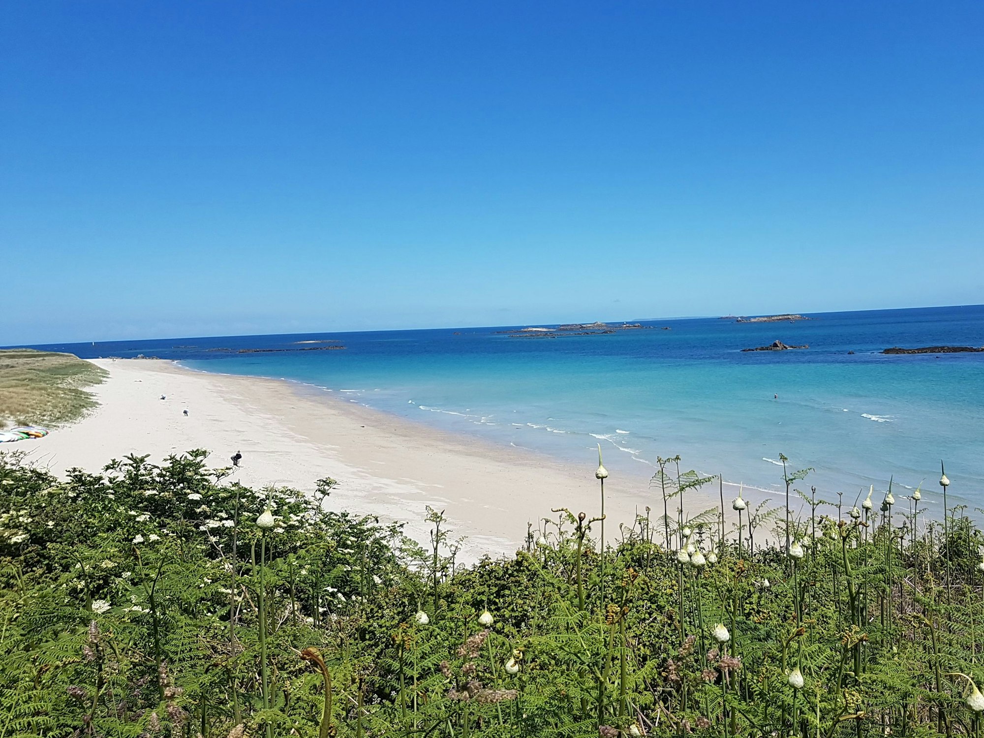 Herm Island, Shell Beach aus der Kanalinsel Guernsey