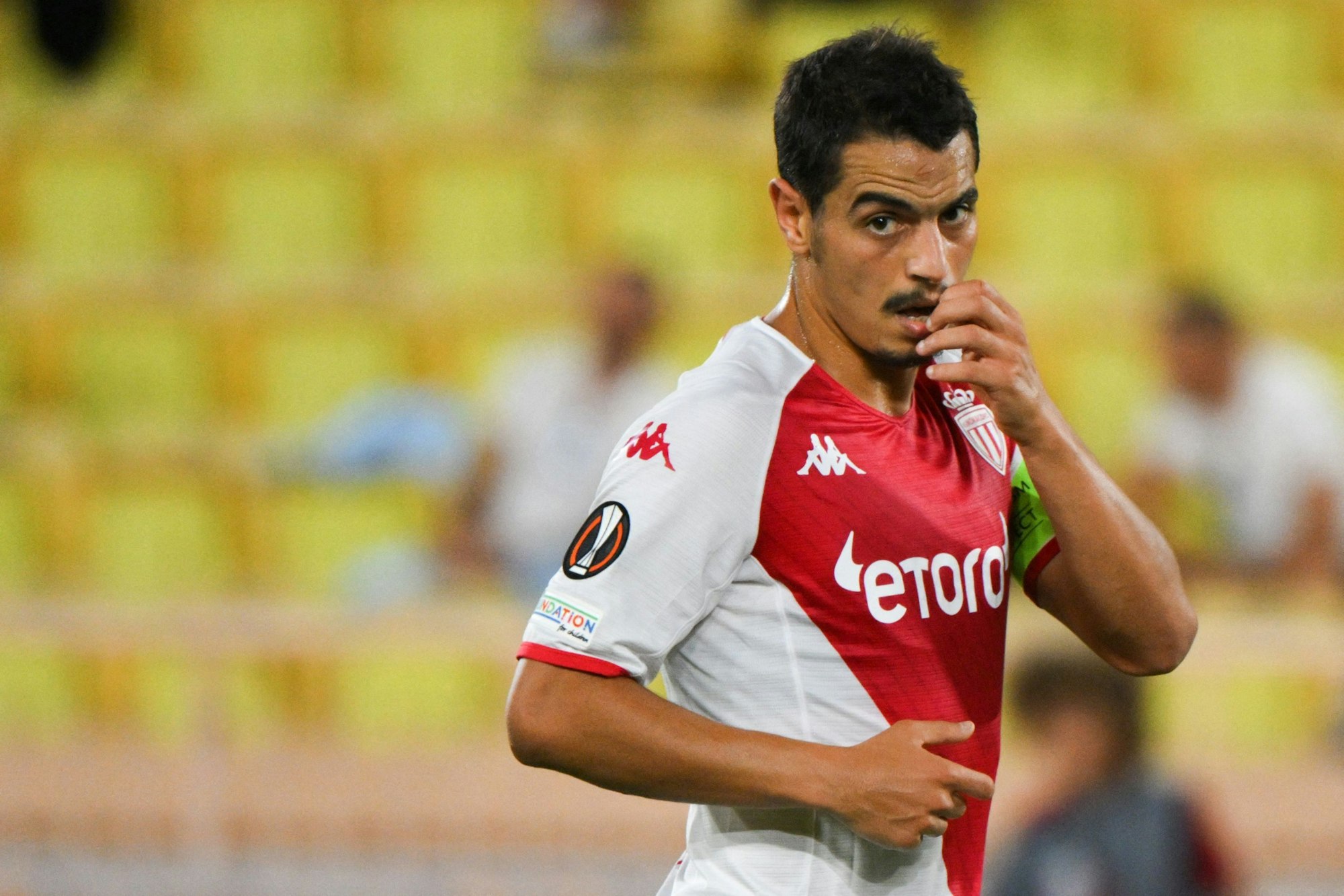 Wissam Ben Yedder bei einem Spiel der AS Monaco.