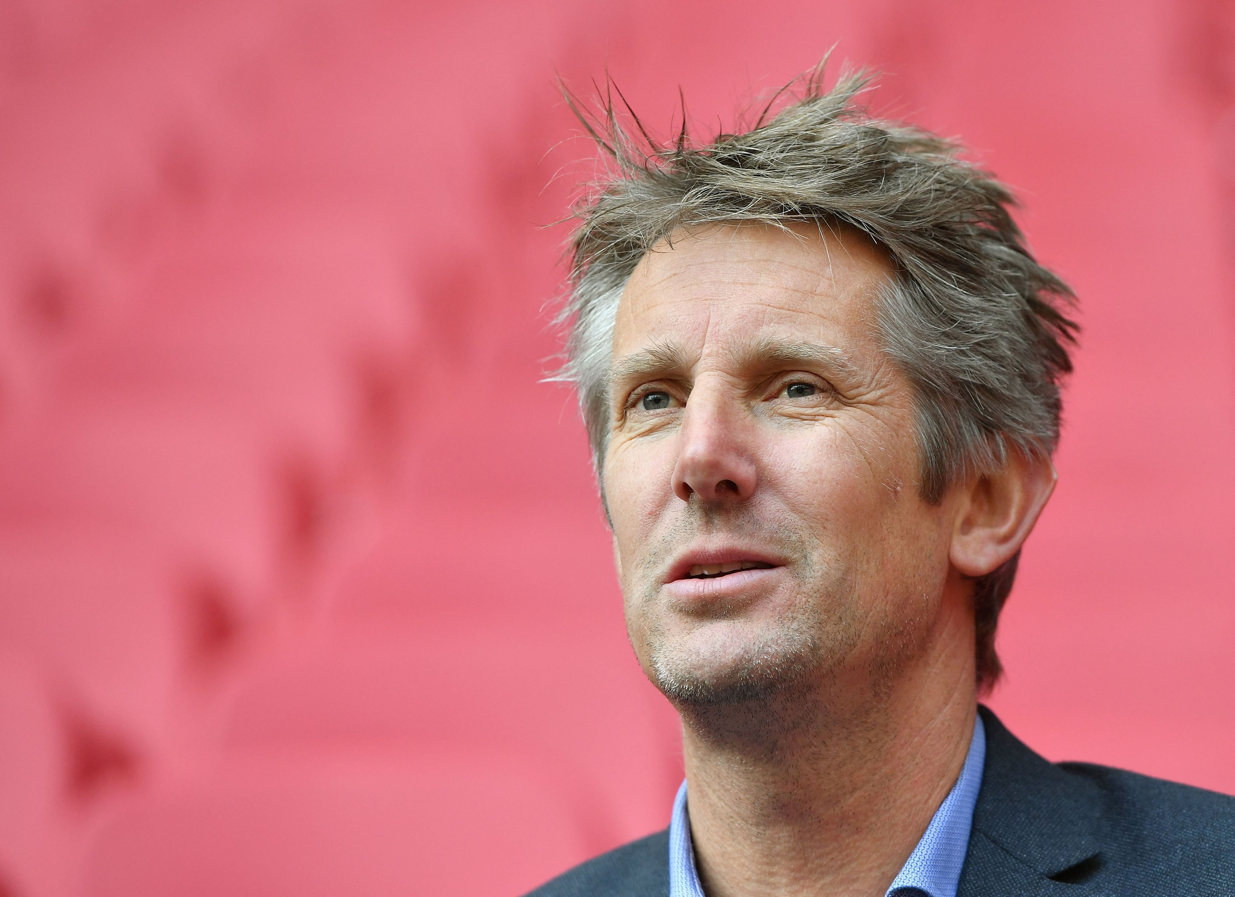 Edwin van der Sar im Porträt.