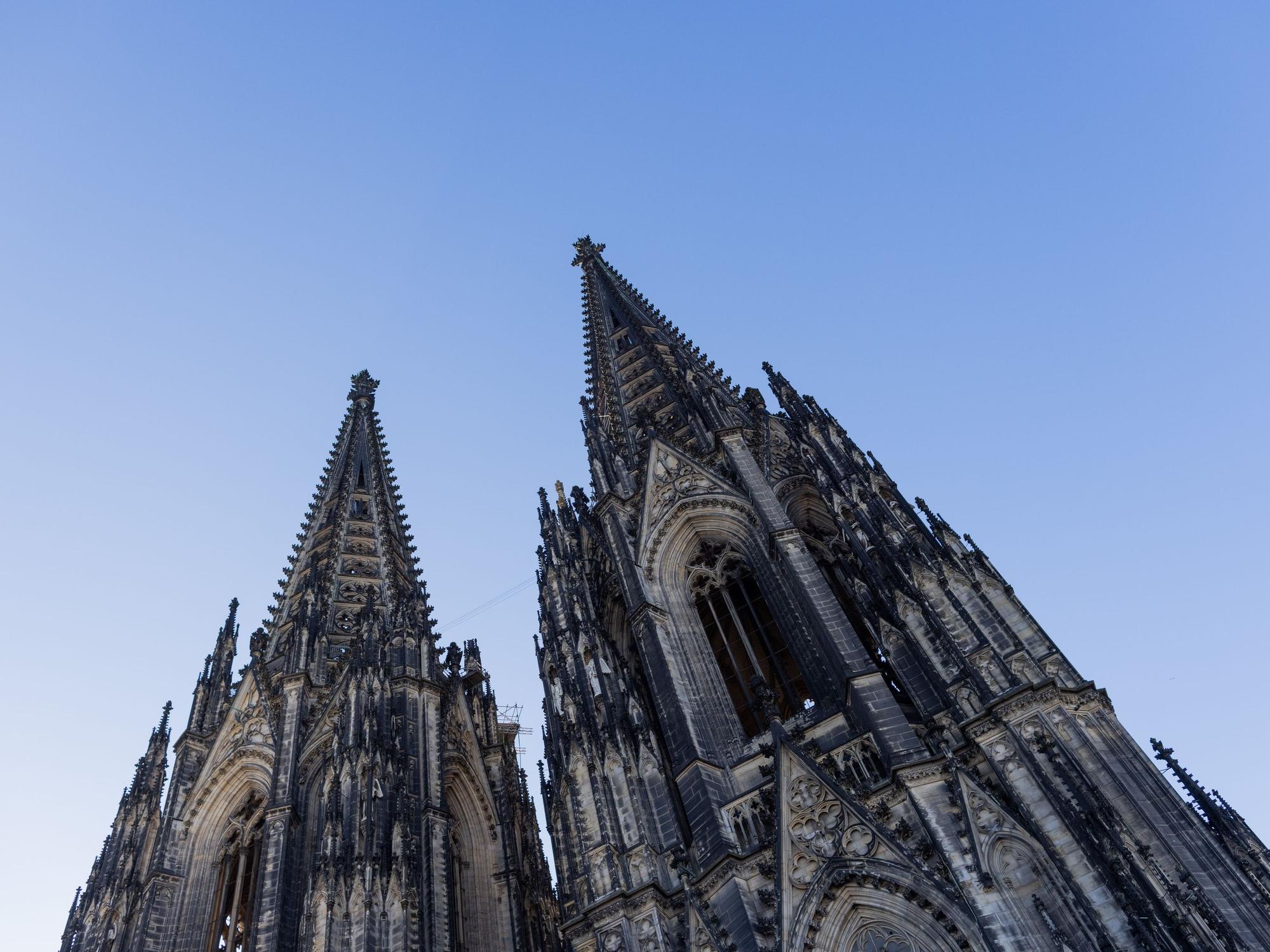 Blick auf den Kölner Dom.