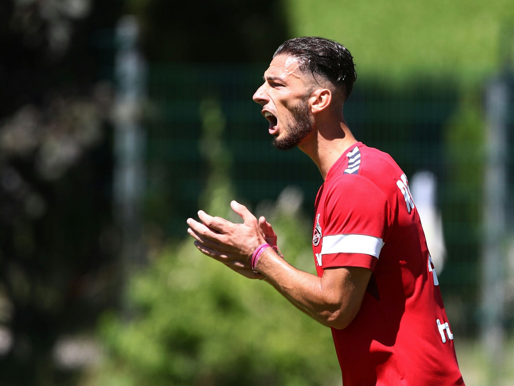 1. FC Köln, Trainingslager in Maria Alm, Oesterreich, Training, Leart Paqarada (1. FC Köln), 15.07.2023, Bild: Herbert Bucco