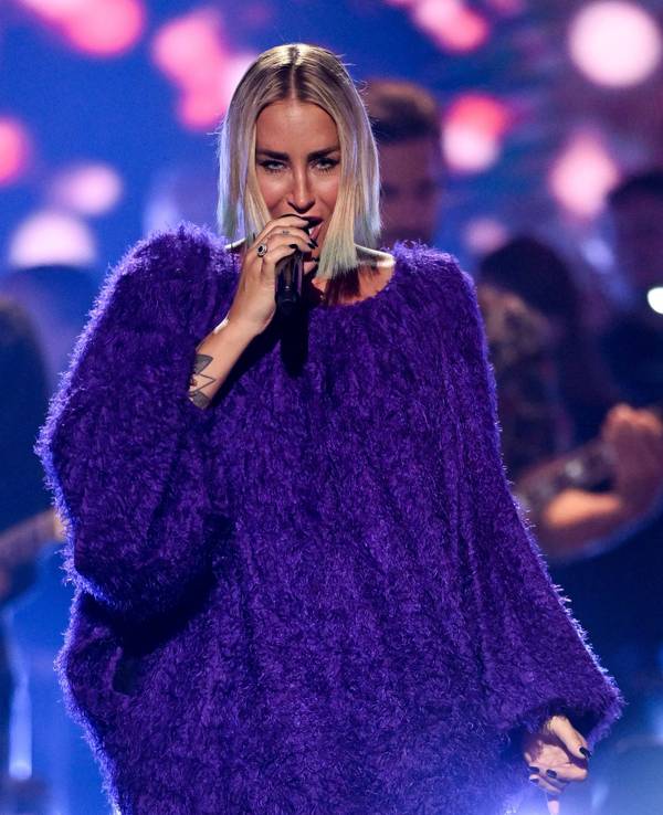 Die deutsche Pop- und Soul-Sängerin Sarah Connor tritt in der ARD-Unterhaltungsshow „Your Songs“ auf.