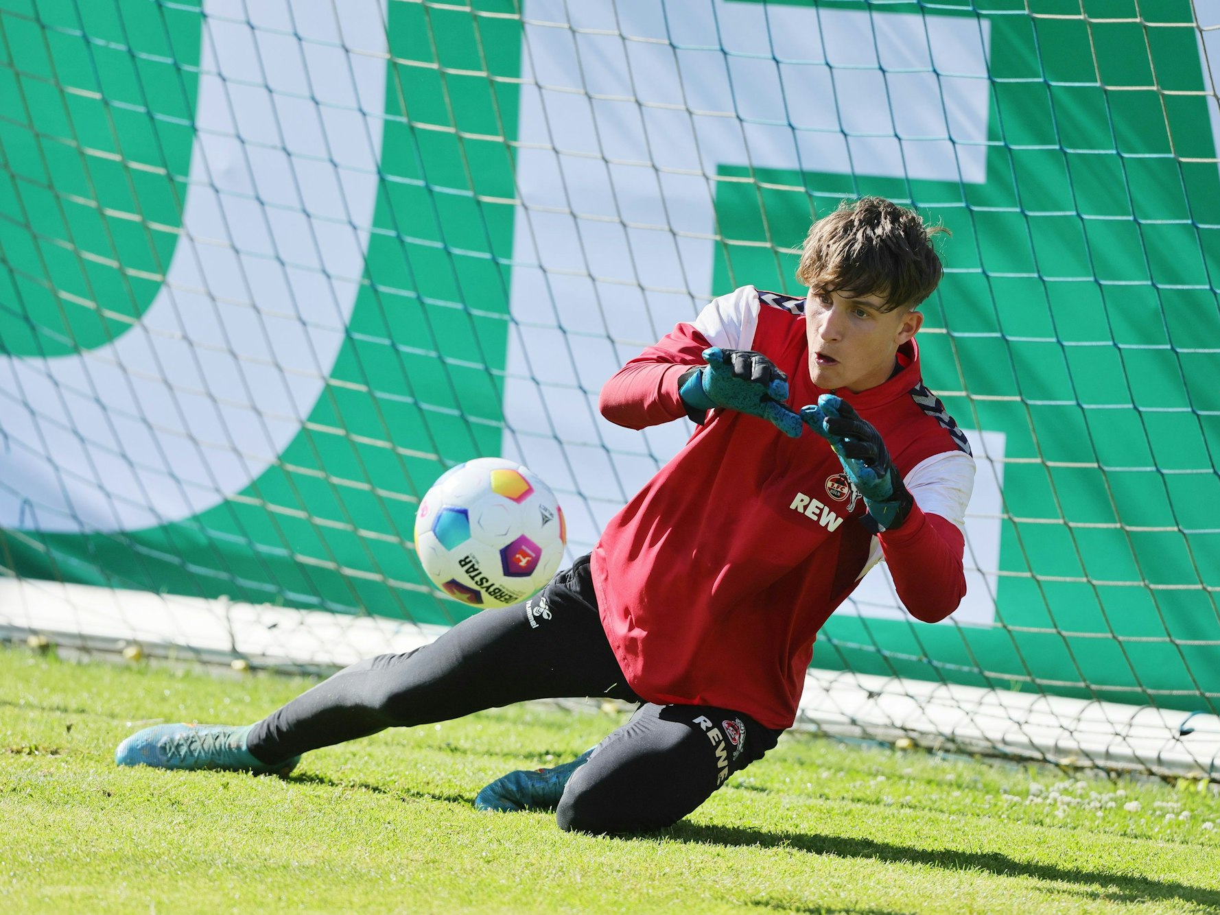 Jonas Nickisch im Training des 1. FC Köln.