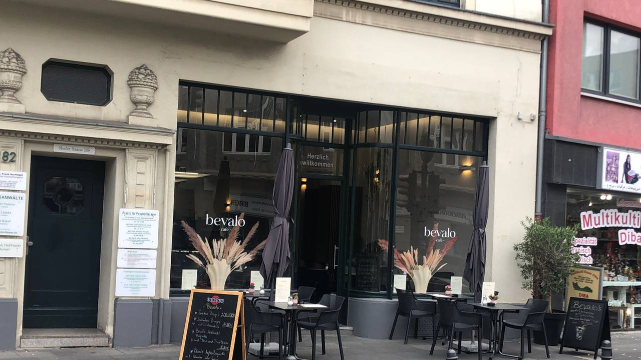 Das „Café Bevalo“ in Köln-Nippes.