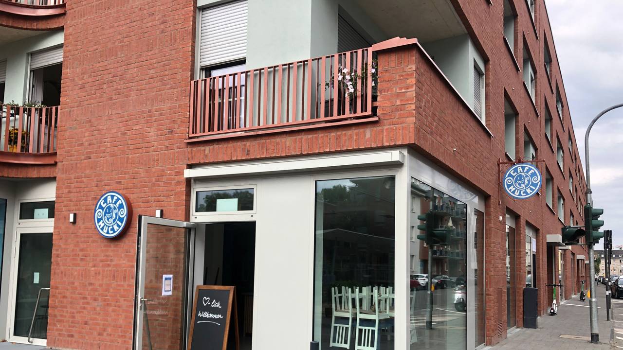 Café Mucki in Köln von außen.