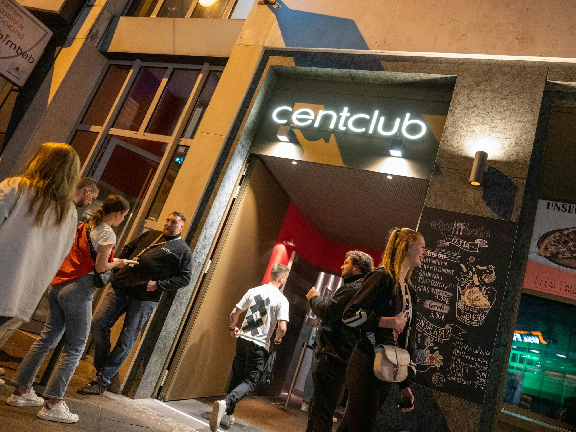 Eingangsbereich vom Centclub in Köln.