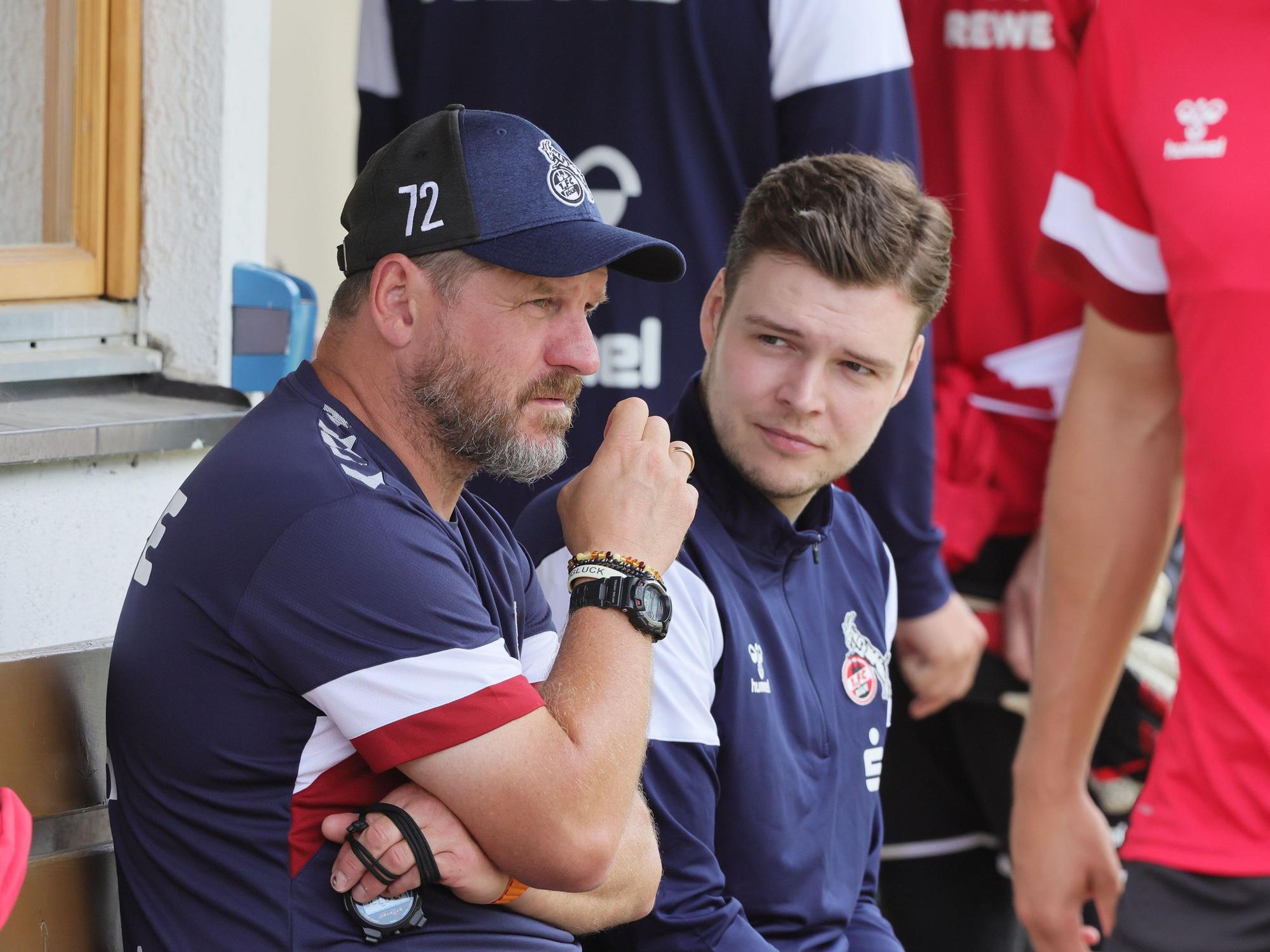 Steffen Baumgart und Lukas Berg.