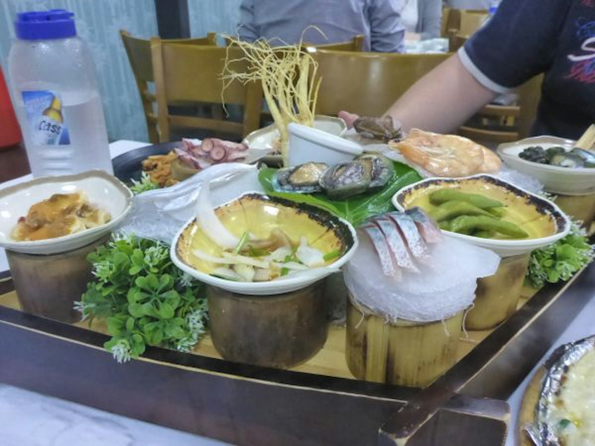 Fischplatte in Korea