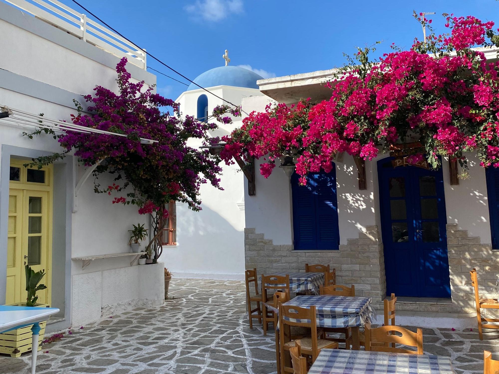 Ein Restaurant in Antiparos