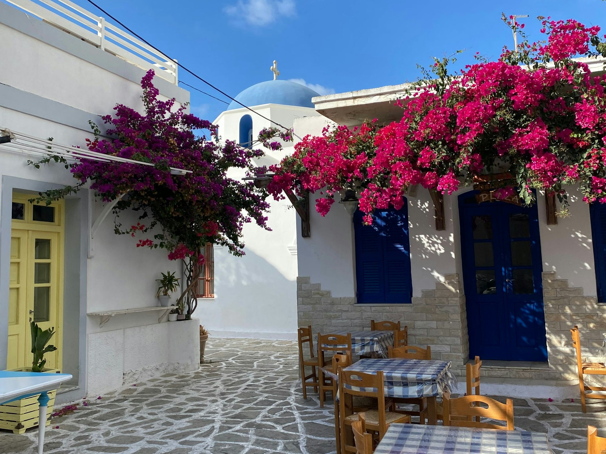 Ein Restaurant in Antiparos
