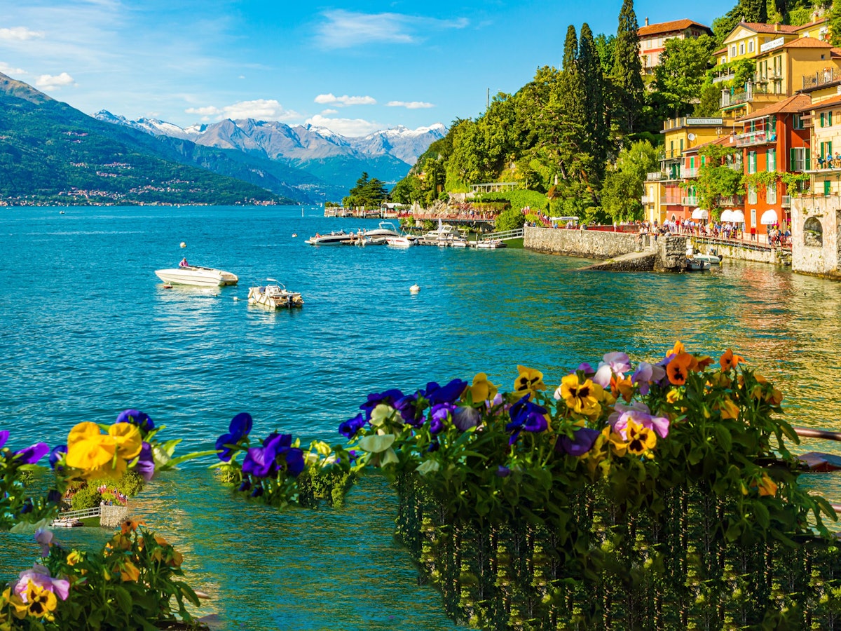 Varenna am Comer See.