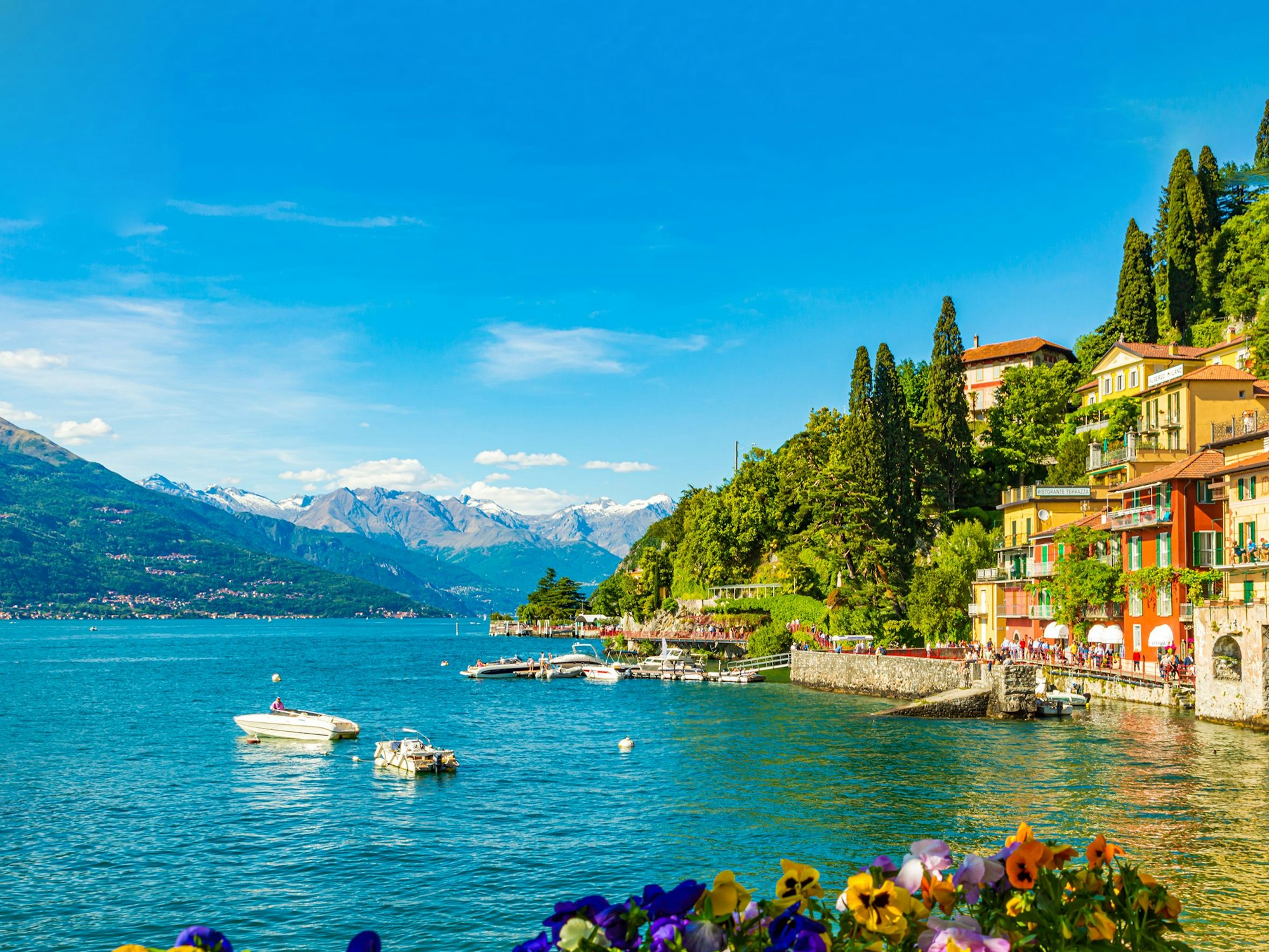 Varenna am Comer See.