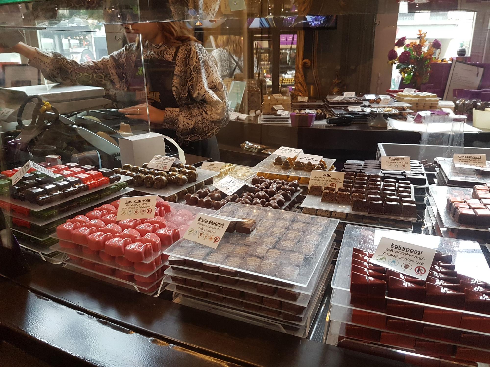 Pralinenladen Chocolate Line in Antwerpen