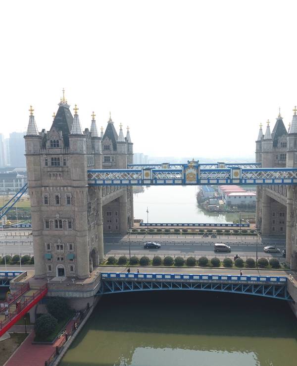 Die London Tower Bridge in Suzhou