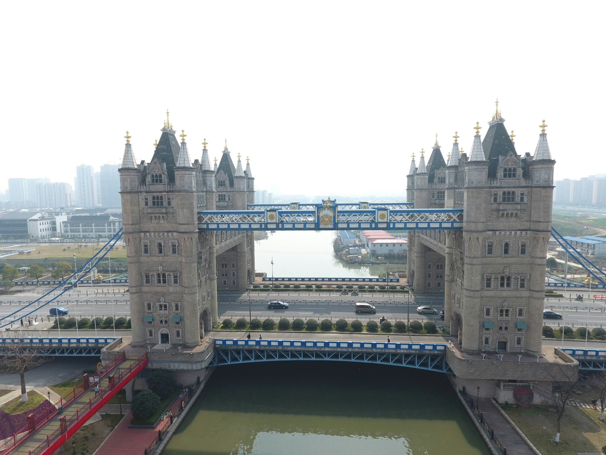 Die London Tower Bridge in Suzhou