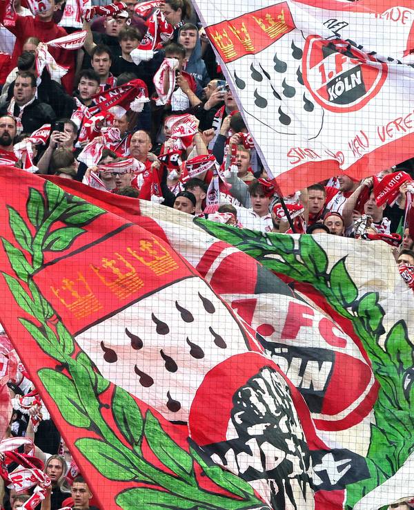 Die Fans auf der Südkurve.