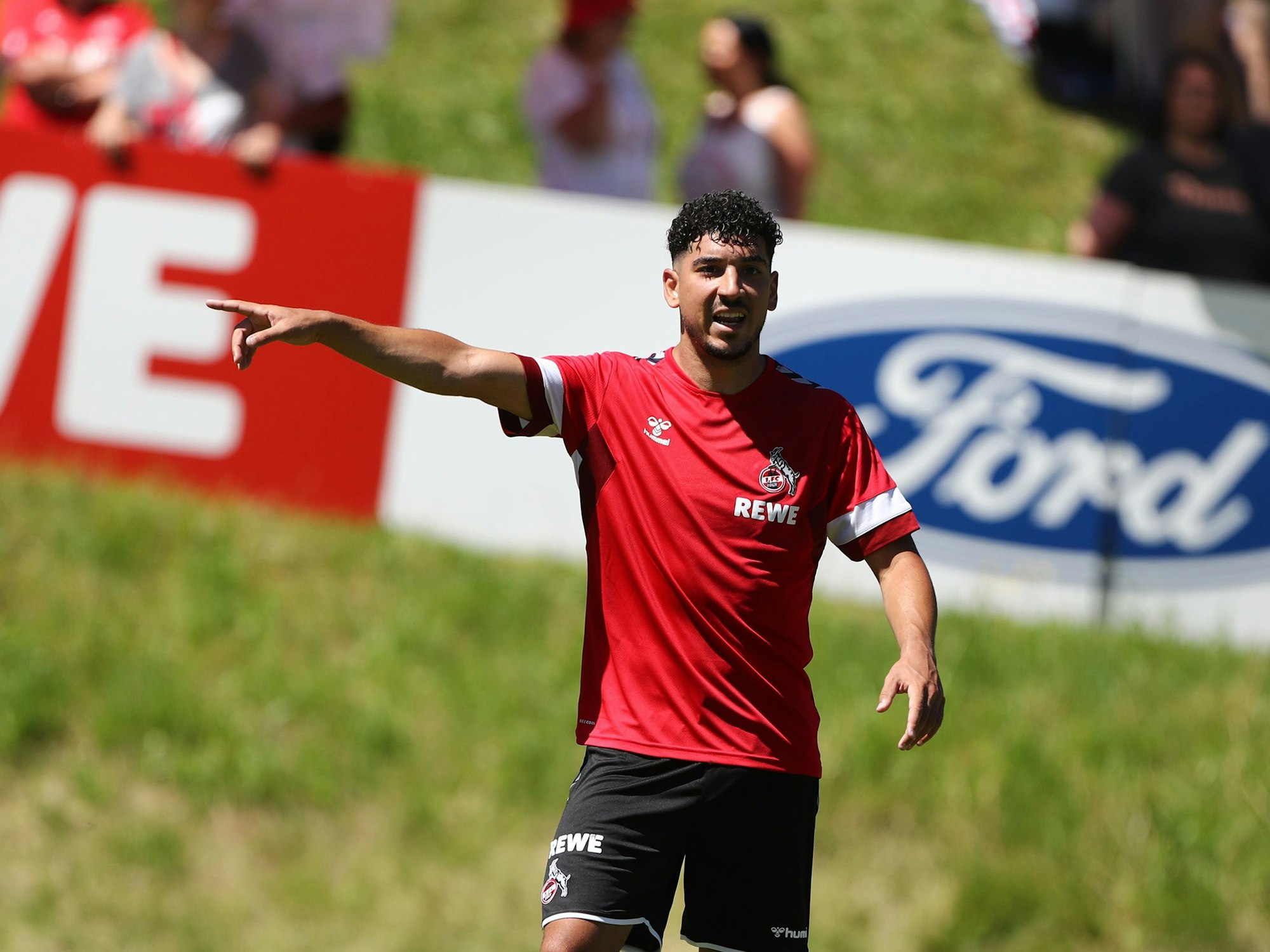 Dimitris Limnios im Trainingslager des 1. FC Köln.