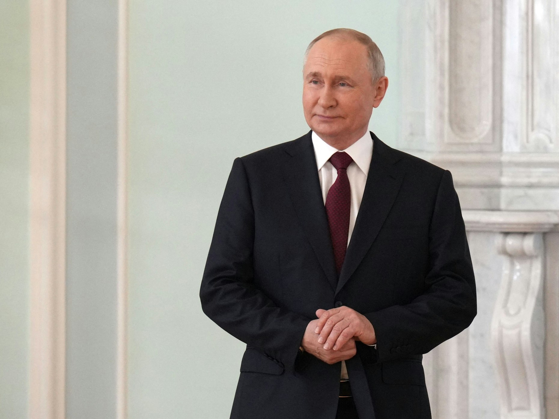 Wladimir Putin am 29. Juli 2023 beim Afrika-Gipfel in Russland.