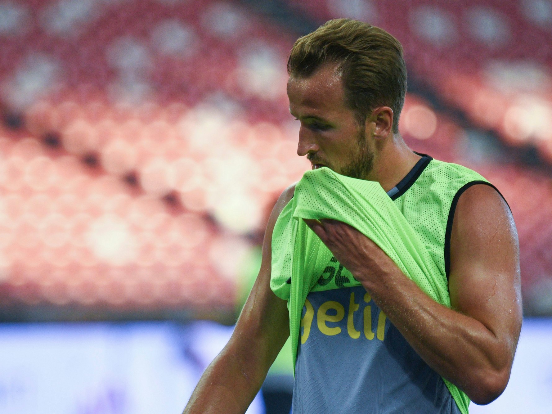 Harry Kane von Tottenham Hotspur beim Training.