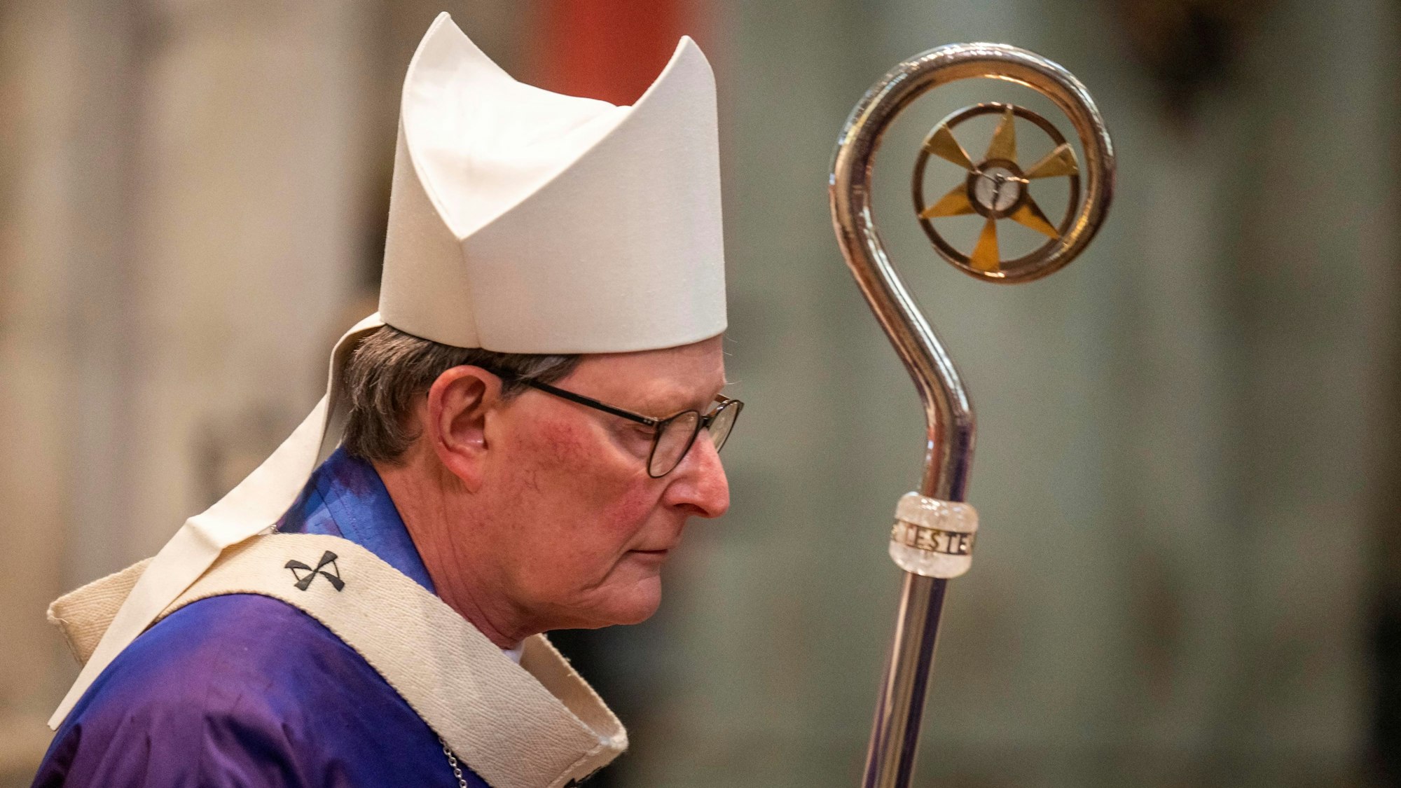 Rainer Maria Woelki bei einer Messe im Kölner Dom