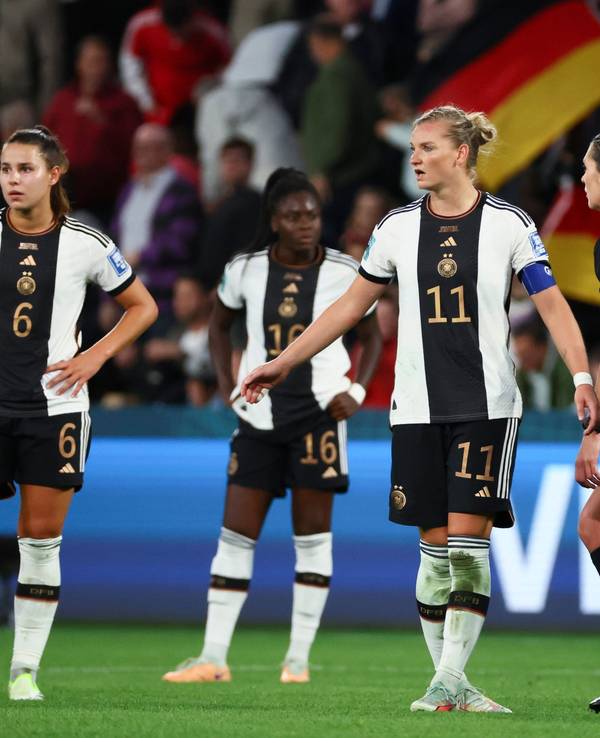 Die DFB-Frauen hadern nach dem Spiel gegen Südkorea mit ihrem Aus bei der WM.