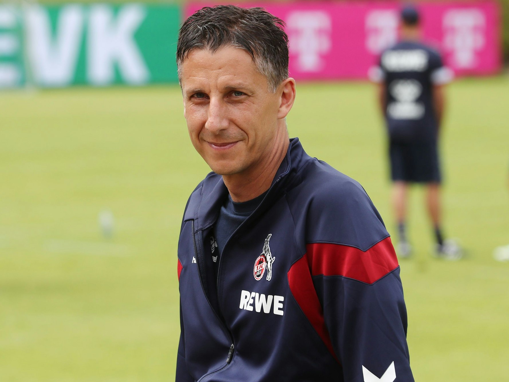 Christian Keller im Trainingslager.