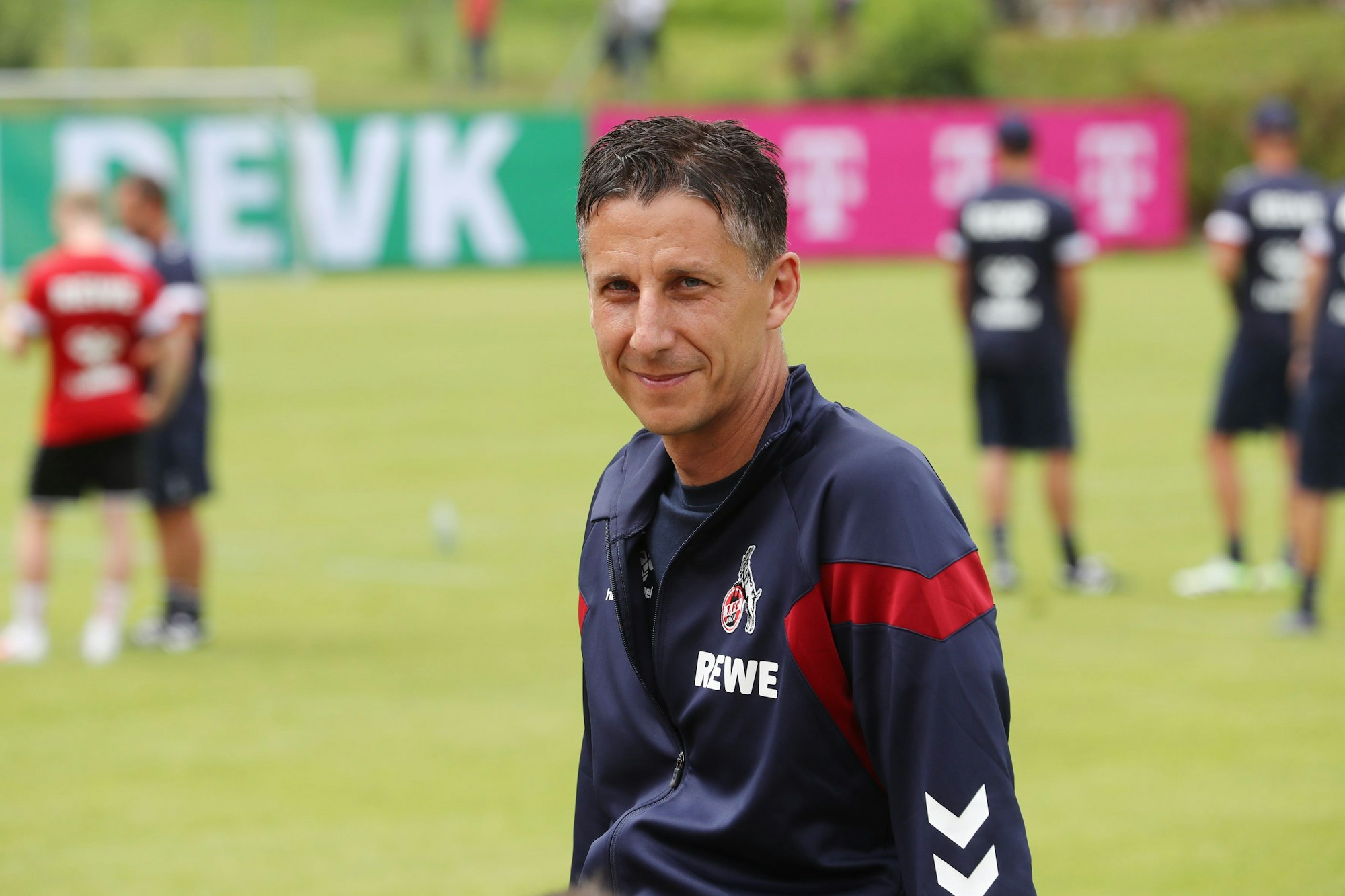 Christian Keller im Trainingslager des 1. FC Köln.